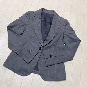 3728☆ UNITED ARROWS ユナイテッドアローズ トップス テーラードジャケット ビジネス レディース 36 グレー