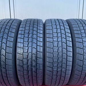 バリ山！ 185/60R15　冬4本 2022年製　ダンロップ　DUNLOP WINTERMAXX WM02