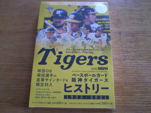 新品未開封ボックスBBM2021阪神タイガース　ヒストリー　阪神優勝 ARE アレ 岡田彰布 佐藤輝明 近本光司 糸井嘉男 バース 掛布雅之 中野
