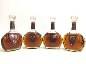 ブランデー brandy サントリー XO デラックス 4本セット 700ml 40% 重量番号:8(RW6)