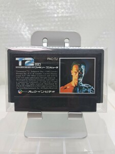 【美品・ソフトのみ◆FC ターミネーター2 T2 保護クリアケース付き 他にも出品中、※匿名・同梱可 】ファミコン/U3