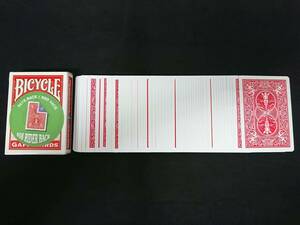 【G318】BICYCLE　ダブルバック　BLUE BACK　RED BACK　PLAYING CARDS　808　レア　デック　カード　トランプ　マジック