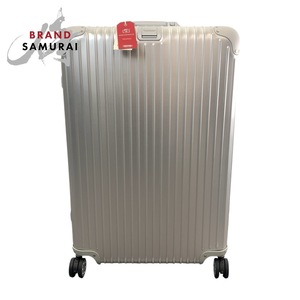 超美品 RIMOWA リモワ トパーズ 98L シルバー シルバー金具 アルミ 924.77.00.5 スーツケース アタッシュケース 電子タグ メンズ 409624