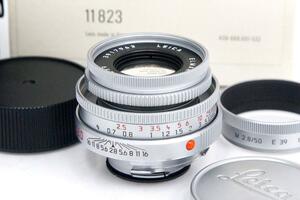 並品｜ライカ ELMAR-M 50mm F2.8 シルバー 沈胴式 E39 CA01-A8210-2N4