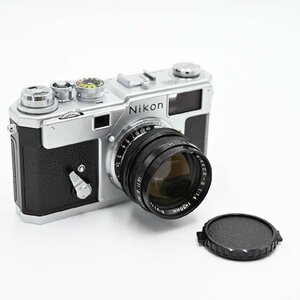 Nikon ニコンS3 Limited Edition 2000年記念モデル NIKKOR-S 50mm F1.4 シルバー フィルムカメラ