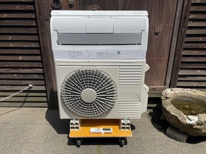 HITACHI 白くまくん ルームエアコン RAS-XC36L(W) 3.6Kw 21年製 12畳 室内機 室外機 単相100V 日立