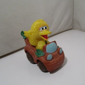 ビンテージ セサミストリート ビッグバード Big Bird トイカー Kl867