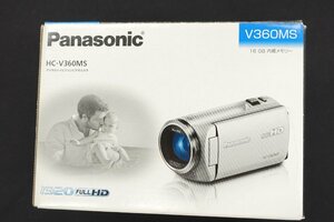 【美品/ほぼ未使用】パナソニック PANASONIC デジタルハイビジョンビデオカメラ HC-V360MS【返品OK】【領収書可能】