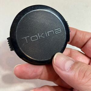 レンズキャップ　TOKINA ① 55MMクリップ式 55MMのフィルターに入ります。美品