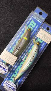 ●新品 未使用 未開封 TACLE HOUSE タックルハウス K-TEN BLUE OCEAN ブルーオーシャン 90mm 2セット no.129