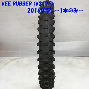 ◆バイク用 チューブタイプ◆ 90/90-21 6PLY VEE RUBBER V211F 2016年製 1本 90-90-21 21インチ ～本州・四国は送料無料～