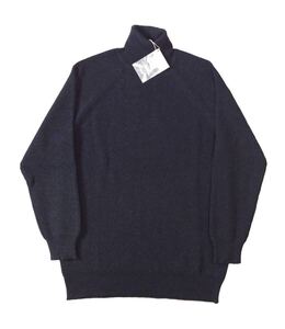 未使用 ENGINEERED GARMENTS エンジニアードガーメンツ ウール タートルネック ニット セーター ITALY製 ダークグレー系 XL 定価54.000円位