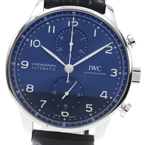 IWC SCHAFFHAUSEN IW371606 ポルトギーゼ クロノグラフ 自動巻き メンズ _846909