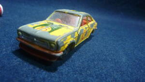 中古品！古いtomica,No15,サニー1200.COUPE,RACING,TS仕様？、日本製.当時物。