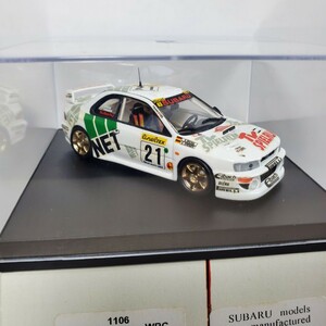 Trofeu 1/43 「SUBARU IMPREZA WRC Kremer/Carlo German Champion 98」スバル インプレッサ WRC ドイツチャンピオン 新品未使用 416