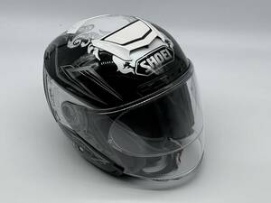 SHOEI ショウエイ J-FORCE IV REFINADO ジェイ-フォース フォー レフィナード J-FORCE4 WHITE/BLACK ジェットヘルメット XLサイズ