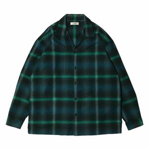RADIALL 23A/W オンブレチェック シャツ L ラディアル CALEE COOTIE GLADHAND CUT RATE SOFT MACHINE SUBCULTURE PENDLETON CALTOP VINTAGE