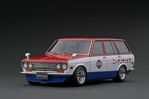 ★☆イグニッションモデル IG2221 1/18 Datsun Bluebird (510) Wagon Red/White/Blue☆★