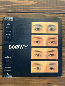 BOOWY / BOOWY (LP) ボウイ　帯付 見本盤　プロモ　氷室京介　布袋寅泰　