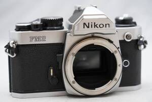 ☆現状品☆ ニコン ニューFM2 ボディ　NIKON NEW FM2 Body　シルバー　No. N 8655061 大人気のフィルムカメラ おススメ品 お見逃しなく