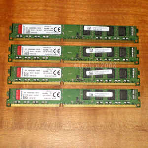合計32GB(8GB×4枚)ローハイト 低電圧対応 Kingston PC3L-12800U(DDR3L-1600)DIMM 240pin 動作確認済 クリックポストなら送料185円[No.877]