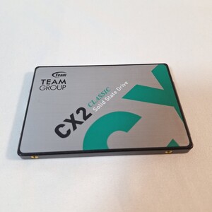 TEAM SSD CX2 2.5インチ 512GB 使用時間23時間 CrystalDiskInfo正常動作確認済