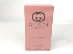 未使用　フィルム未開封　グッチ　GUCCI　ギルティ　GUILTY　ラブ　エディション　LOVE EDITION　プールオム　スプレー　50ml　YK‐2043