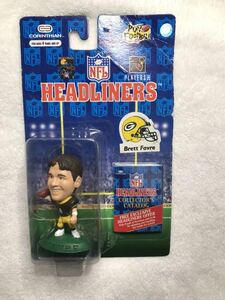 HEADLINERS グリーンベイ・パッカーズ　Green Bay Packers ブレットファーヴ　Brett Favre FIGURE フィギュア　未開封品　NFL アメフト