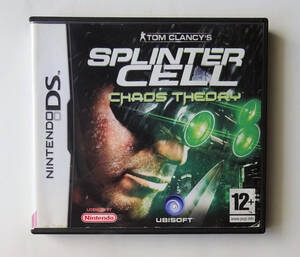 DS スプリンターセル カオスセオリー Tom Clancy`s SPLINTER CELL CHAOS THEORY EU版 ★ ニンテンドーDS / 2DS / 3DS