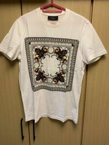 正規 GIVENCHY ジバンシー ジバンシィ 11AW ロットワイラー バンダナ Tシャツ 白 S 11F 7081 651