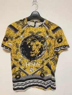 美品/VERSACE/総柄Tシャツ/XS/VERSUS