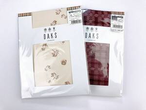 即決★ダックス DAKS ストッキング 2足セット（M-L）№1 新品