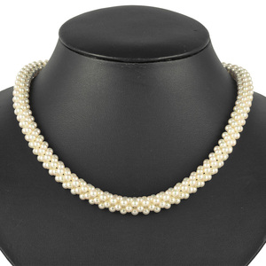 ミキモト MIKIMOTO ネックレス ベビーパール 43.5cm K18YG 3.5-4.0mm レディース