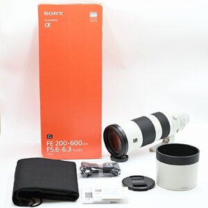 SONY ソニー 超望遠ズームレンズ フルサイズ FE 200-600mm F5.6-6.3 G OSS Eマウント用 SEL200600G 交換レンズ