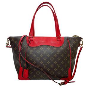 ルイヴィトン モノグラム エストレーラMM M51193 コクリコ 2WAYショルダーバッグ トートバッグ 斜め掛け レッド LOUIS VUITTON