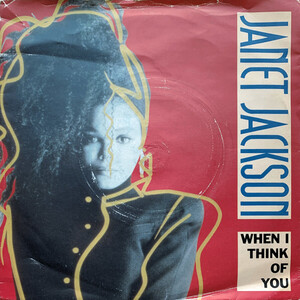 英7 Janet Jackson When I Think Of You AM337 A&M Records /00080