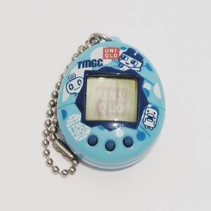 【玩具】 ちび たまごっち UNIQLO コラボ 2005年 水色 青 ブルー 柄付き BANDAI 電子ペットバーチャル バンダイ レア ゲーム 伝説 ユニクロ