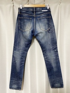 【DENIM BY VANQUISH & FRAGMENT】3years wash tapered サークルサンダー テーパードインディゴデニムパンツ vfp4010 28 ヴァンキッシュ