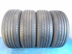 ブリヂストン TURANZA T001 225/55R18 98V★8分山 2021年製 4本 中古 ノーマル【福島発 送料無料】FUK-E15514★夏