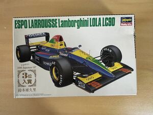 24052206 プラモデル ESPO LARROUSSE Lamborghini LOLA LC90 ハセガワ エスポ ラルース ランボルギーニ ローラ 鈴木亜久里 未組立 