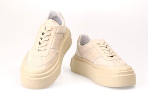 メゾンマルジェラ プラットフォームスニーカー SH3WS0004 P7985 HA539 ナツメグ サイズ40 約26cm MARTIN MARGIELA MM6 新品