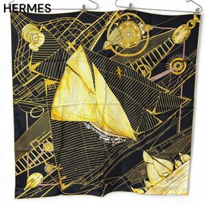 HERMES エルメス カレ90 Tuiga 帆船