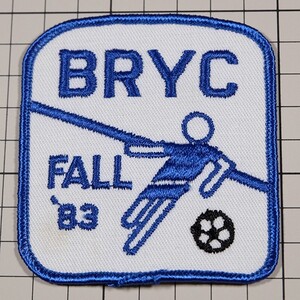 AP82 サッカー ビンテージ ワッペン パッチ BRYC FALL 