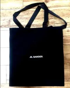 ジルサンダー JIL SANDER トートバッグ キャンバス 黒 新品 未使用