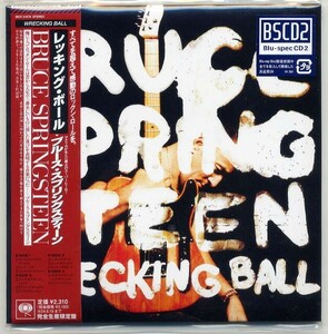 ☆ブルース・スプリングスティーン Bruce Springsteen 「レッキング・ボール WRECKING BALL」 完全生産限定盤 Blu-spec CD2 新品 未開封