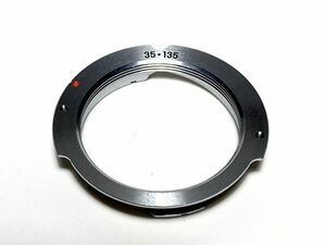 Leica ライカ　L-M マウントアダプター　35mm 135mm用 Mマウント　M3 M2 M4 M6 M11 MA