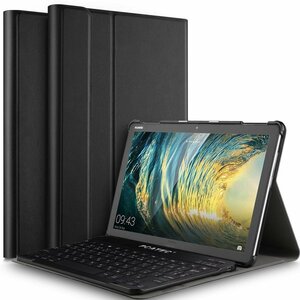 HUAWEI MediaPad M5 Lite 10 タブレット ケース Bluetooth キーボード ブラック