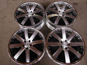 PH443　送料無料! 4枚価格! Weds MAVERICK 20×8.5J +44 PCD114.3 5H 508S-R ウェッズ マーベリック アルミホイール