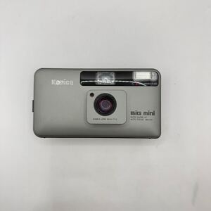 H12【通電確認済】Konica BiG mini BM-201 コンパクトフィルムカメラ フィルムカメラ ビッグミニ コニカ