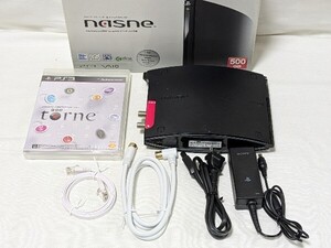 nasne ナスネ CECH-ZNR1J 500GB★動作確認・初期化済み★外箱あり